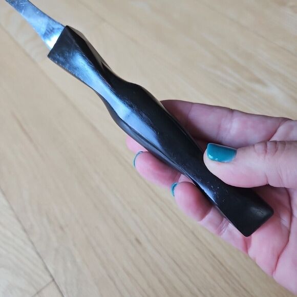 Cutco 1726 JE Turning Fork 3 Tine Meat Fork Composite Brown Handle USA Made - Picture 7 of 7